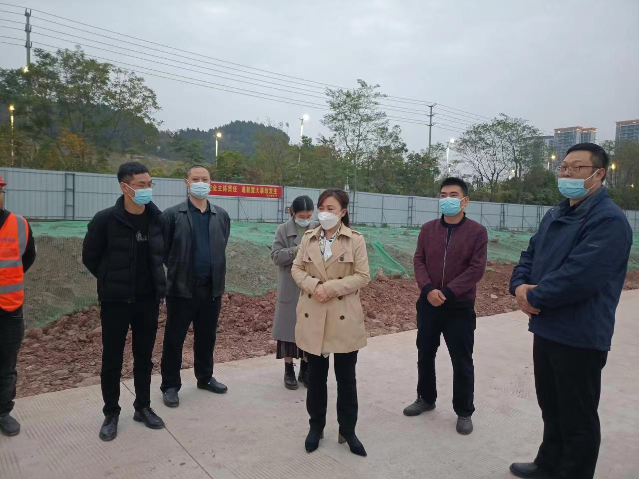 縣國(guó)資金融局領(lǐng)導(dǎo)視察并指導(dǎo)博泰公司重點(diǎn)項(xiàng)目建設(shè)工作